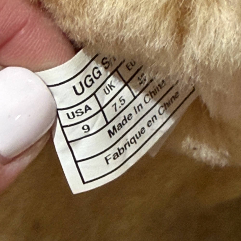 UGG Bailey Button Tan Shearling Button Boots Tall… - image 7